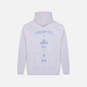 SHADOW HILL reverse carolina blue hoodie